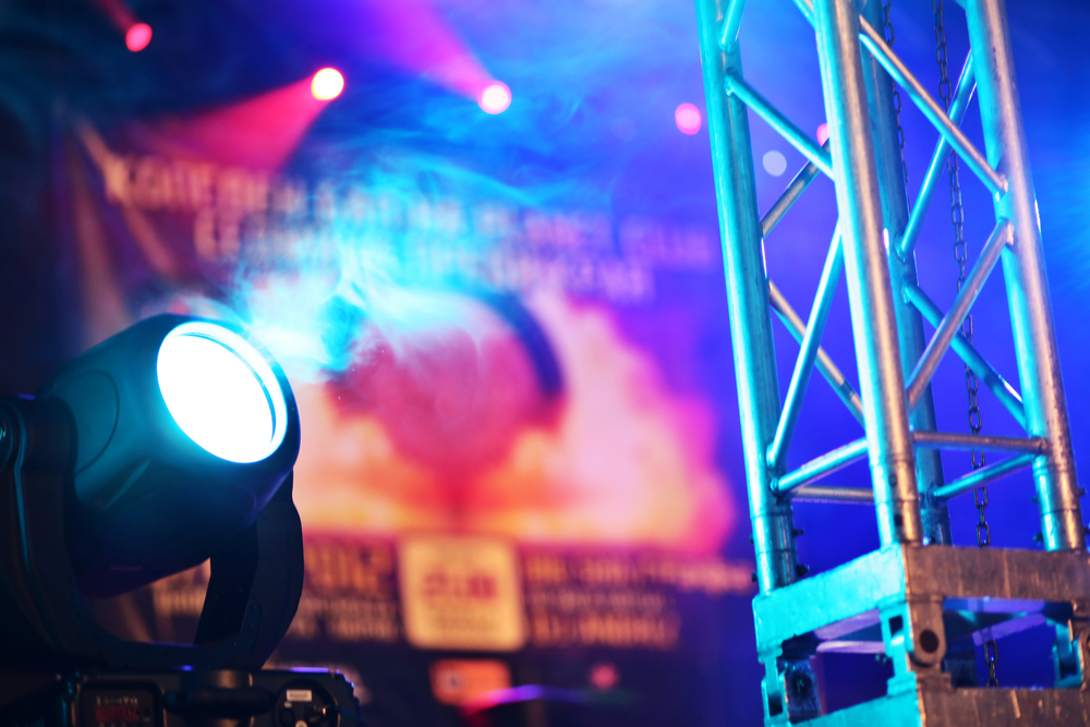 Stage,Lights,At,The,Concert